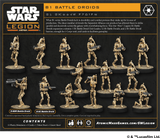 Star wars legion : B1 Battle Droid