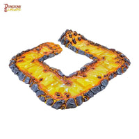 Dungeons & Lasers - Décors - Modular lava