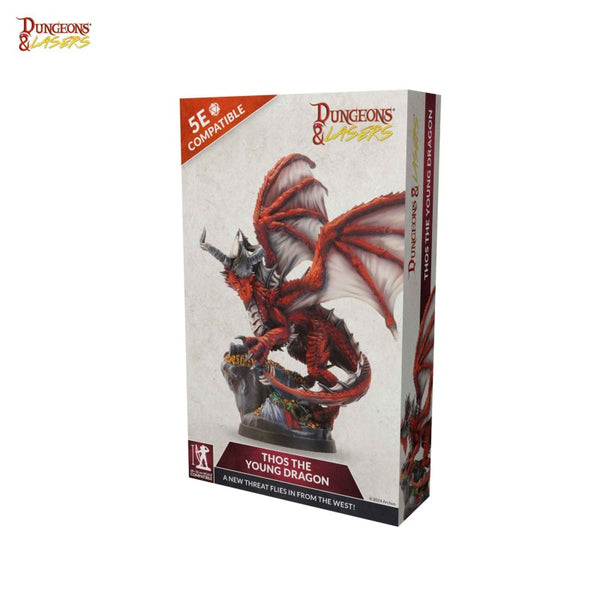 Dungeons & Lasers - Figurines - Thos the young dragon (Sortie en mars 2024)