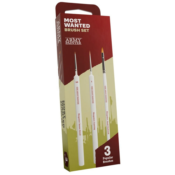 Army Painter - Most Wanted Brush Set (Sortie en octobre 2025)