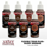 Army Painter - Ruddy Browns Flexible Triad PLUS+ (Sortie en août 2025)