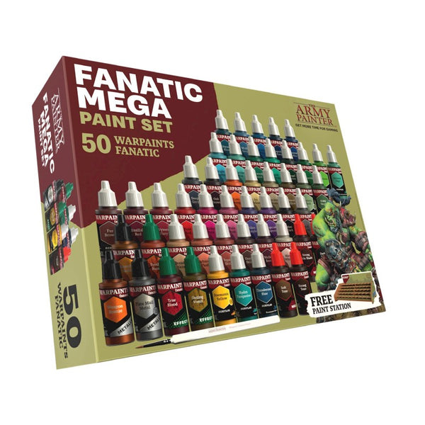 ARMY PAINTER - Warpaints Fanatic Mega Paint Set (LIVRAISON GRATUITE)(EN STOCK)
