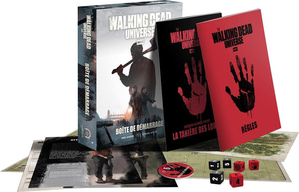 The Walking Dead Pack : Boite de Démarrage + Ecran de jeu (LIVRAISON GRATUITE)