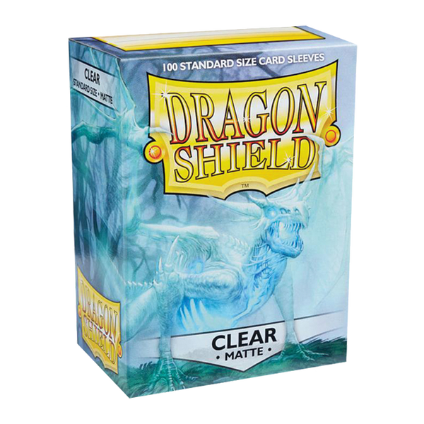 100 Dragon Shield Matte : Clear (EN STOCK)