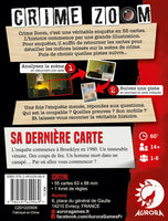 Crime Zoom : Sa Dernière Carte