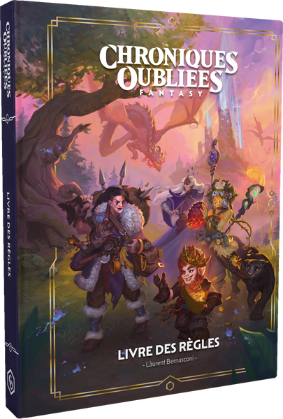 Chroniques Oubliées Fantasy :  Livre des règles (souple)