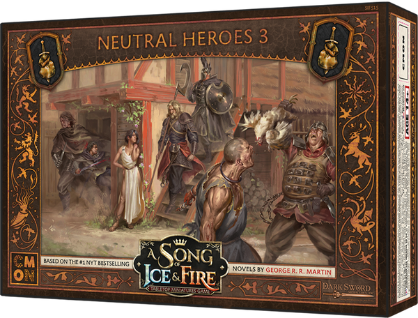 Trône de Fer Jeu de Figurine :  Héros Neutre #3 [N27]