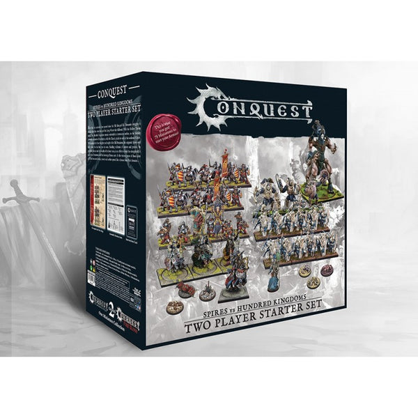 Conquest - Boite de base 2 joueurs Spires vs Hundred Kingdoms (EN STOCK)(PROMOTION)