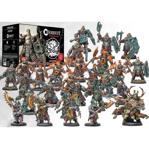 Conquest - Dweghom - Conquest First Blood Cohort Starter Set (LIVRAISON GRATUITE)