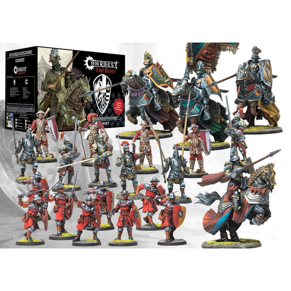 Conquest - Hundred Kingdoms - Conquest First Blood Cohort Starter Set (LIVRAISON GRATUITE) (Sortie prévue en juin)