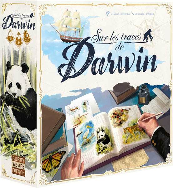 SUR LES TRACES DE DARWIN (EN STOCK)
