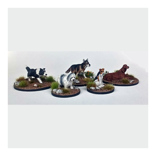 Dead Man’s Hand : Chiens ( 5 figurines ) (Sortie en septembre 2025)