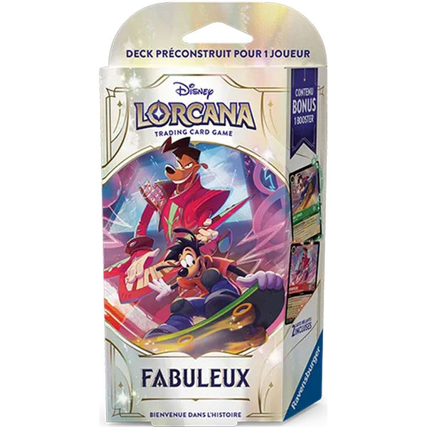 Disney Lorcana S9 Fabuleux deck de démarrage Powerline et Max en Francais (SORTIE OFFICIELLE LE 05-09-2025)