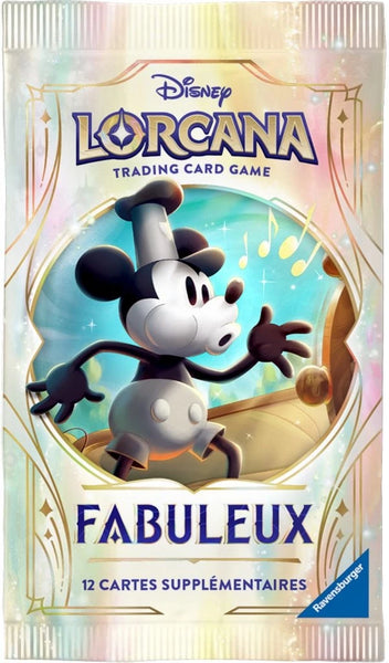 Disney Lorcana S9 Fabuleux Booster X1 en Francais (SORTIE OFFICIELLE LE 05-09-2025)
