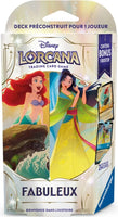 Disney Lorcana S9 Fabuleux deck de démarrage Ariel et Mulan en Francais (SORTIE OFFICIELLE LE 05-09-2025)