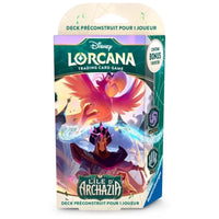 Disney Lorcana S7 D L'ïle d'Archazia : Starter Améthyste & Acier (Iago / Jafar)(EN STOCK)(PROMOTION)