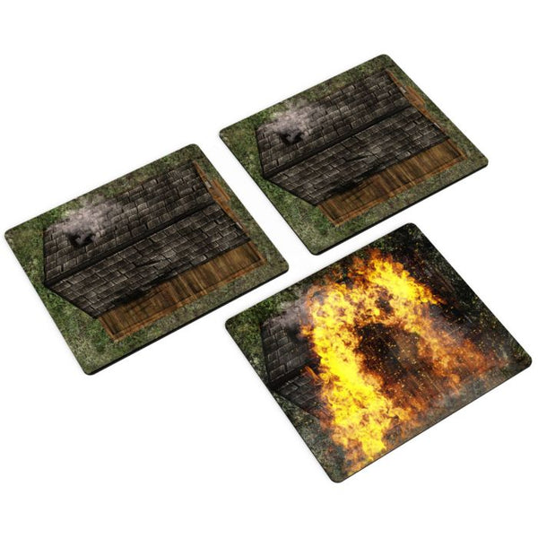 Rubber 2D terrain set – House