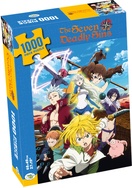 Officiel Seven Deadly Sins : Puzzle 1000 pcs