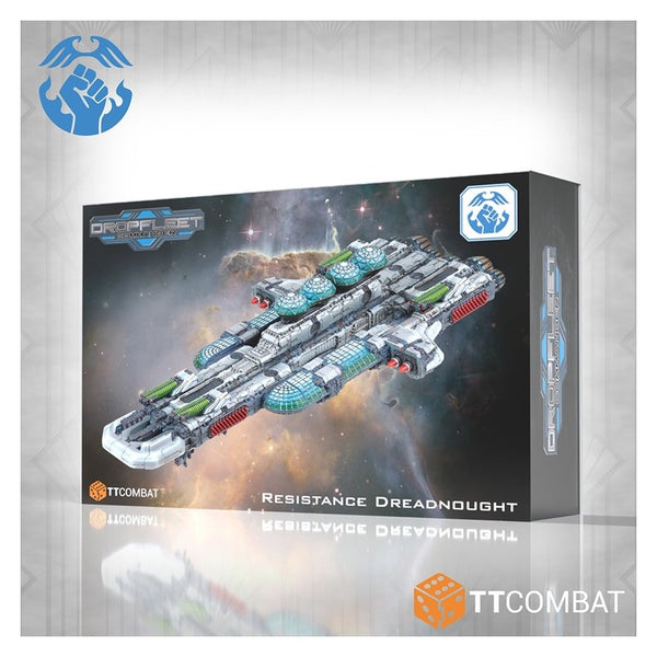 Dropfleet Commander - Resistance Dreadnought (Sortie en novembre 2025)(LIVRAISON GRATUITE)