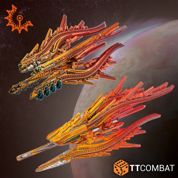 Dropfleet Commander - Shaltari Battlecruisers