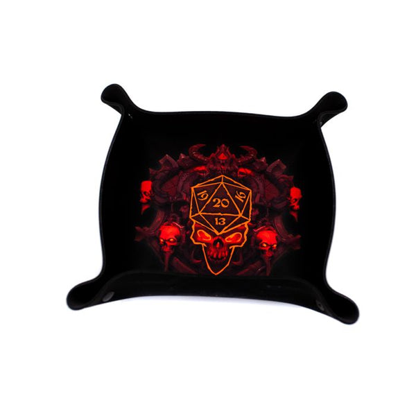 Piste à dés – Summoning Ritual – Premium Dice Tray glowing in the dark