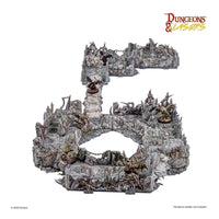 Dungeons & Lasers - Décors - DEMONIC CAVES Prépeint  (LIVRAISON GRATUITE)(Sortie en septembre 2025)