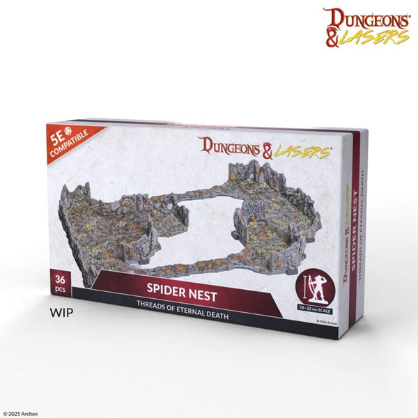Dungeons & Lasers - Décors - Spider Nest (Sortie en novembre 2025)