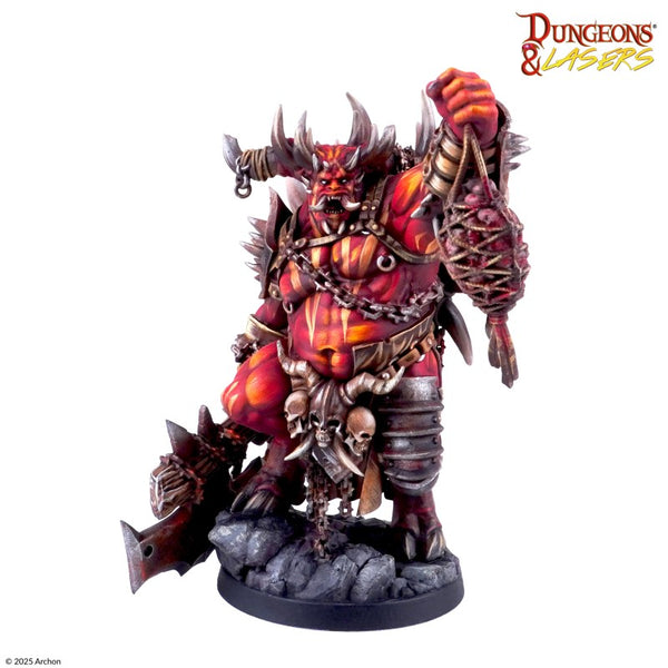 Dungeons & Lasers  - Figurines - BAEF THE HORNED DEMON (Sortie en septembre 2025)