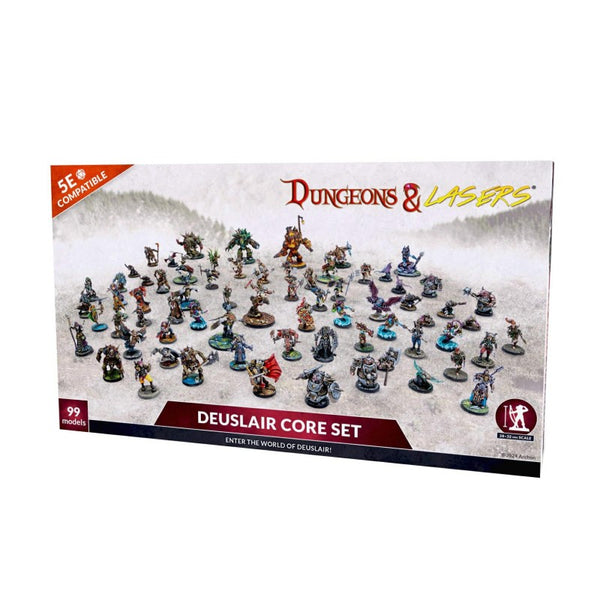 Dungeons & Lasers - Figurines - Deuslair - Core set (PRECOMMANDE LIVRAISON GRATUITE)
