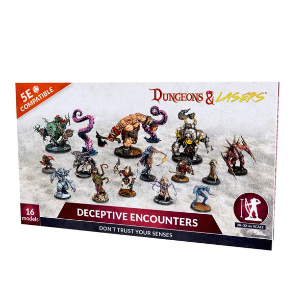 Dungeons & Lasers - Figurines - Deuslair - Deceptive Encounters (PRECOMMANDE)