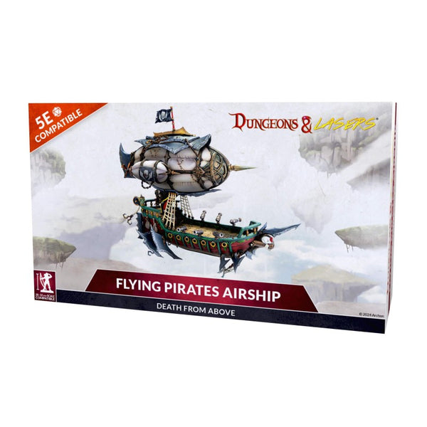 Dungeons & Lasers - Figurines - Deuslair - Flying Pirates Airship (PRECOMMANDE)