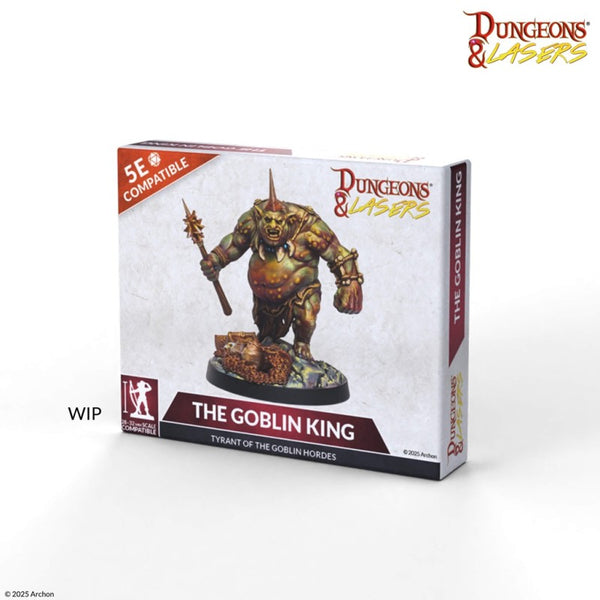Dungeons & Lasers - Figurines - Goblin King (Sortie en novembre 2025)