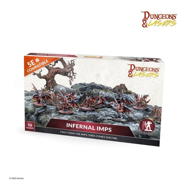 Dungeons & Lasers  - Figurines - INFERNAL IMPS  (Sortie en septembre 2025)