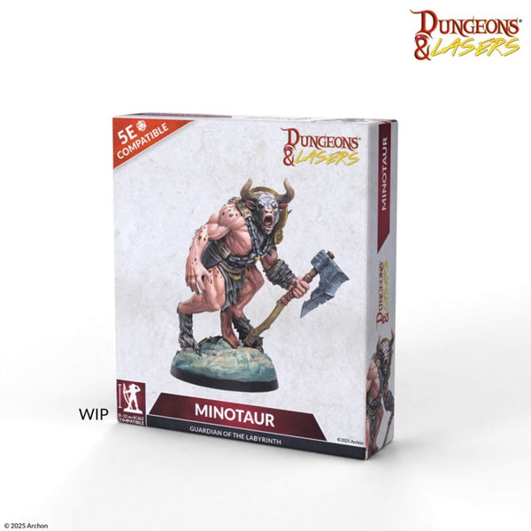 Dungeons & Lasers - Figurines - Minotaur (Sortie en novembre 2025)