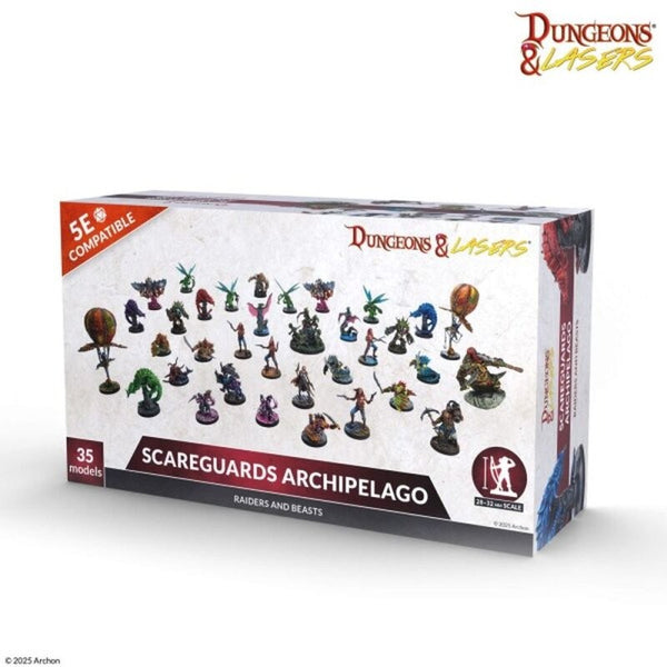 Dungeons & Lasers - Figurines SCAREGUARDS ARCHIPELAGO (Sortie en juin 2025)