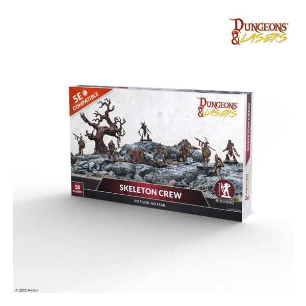 Dungeons & Lasers  - Figurines - SKELETON CREW (Sortie en septembre 2025)