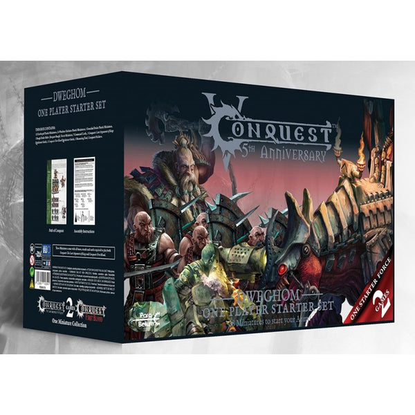 Conquest -Dweghom: Conquest 5th Anniversary Supercharged Starter Set (PRECOMMANDE LIVRAISON INCLUSE)