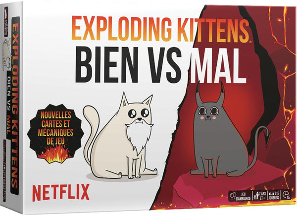 Exploding Kittens : Bien vs Mal