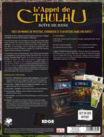 L'Appel de Cthulhu : Boîte de base (LIVRAISON GRATUITE) (EN STOCK)