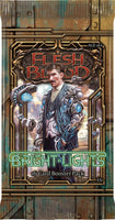 Flesh and blood : Bright Lights boite de 24 boosters en Anglais ( frais de port inclus)