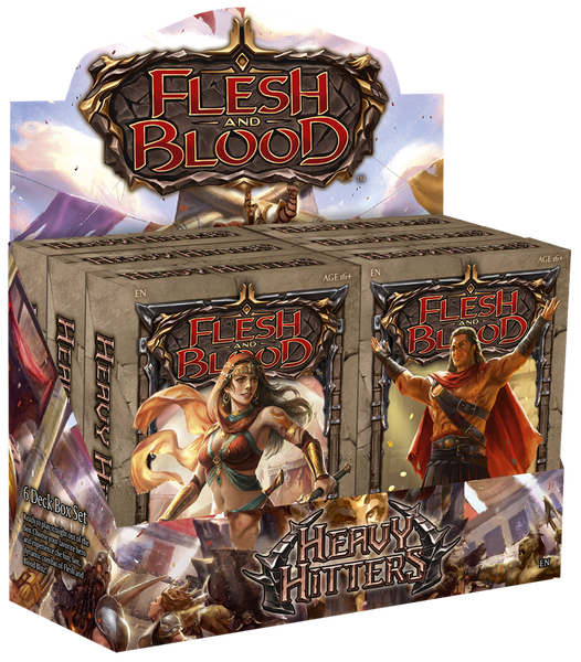 Flesh and blood : Heavy Hitters Blitz Decks x6 en Anglais