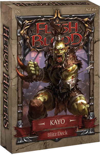 Flesh and blood : Heavy Hitters Blitz Decks  Kayo en Anglais