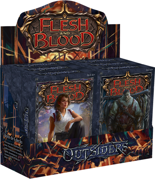 Flesh and blood : Outsiders Decks x6 en Anglais