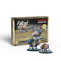 Fallout Wasteland Warfare - Créatures : Brahmin Herd