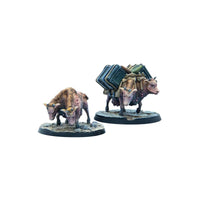 Fallout Wasteland Warfare - Créatures : Brahmin Herd