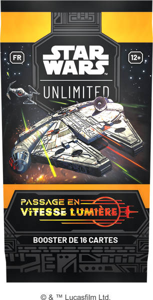 Star Wars Unlimited : Passage Vitesse Lumière booster en francais