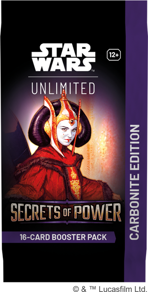 Star Wars Unlimited : Secrets of Power display de 12 boosters Carbonite en Anglais (LIVRAISON GRATUITE)