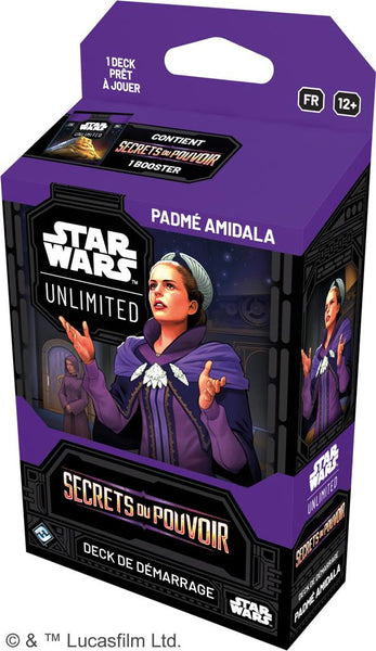 Star Wars Unlimited : Secrets du Pouvoir Deck de demarrage Padmé Amidala 1 joueur en Francais
