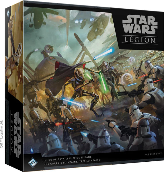 SW Légion : Cassian Andor et K-2SO + Star Wars Légion : Clone Wars (jeu de Base)