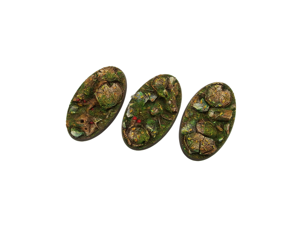 Forest Bases, Oval 75x42mm (X2)